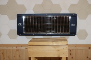 천조광열기 QR-1400 - 벽걸이 타입 온도조절기무상 설치